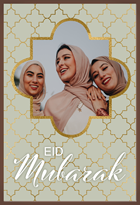 Fotokaart chocolade Eid Mubarak